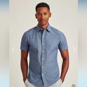 Bonobos Full Button Front Mens Shirt M